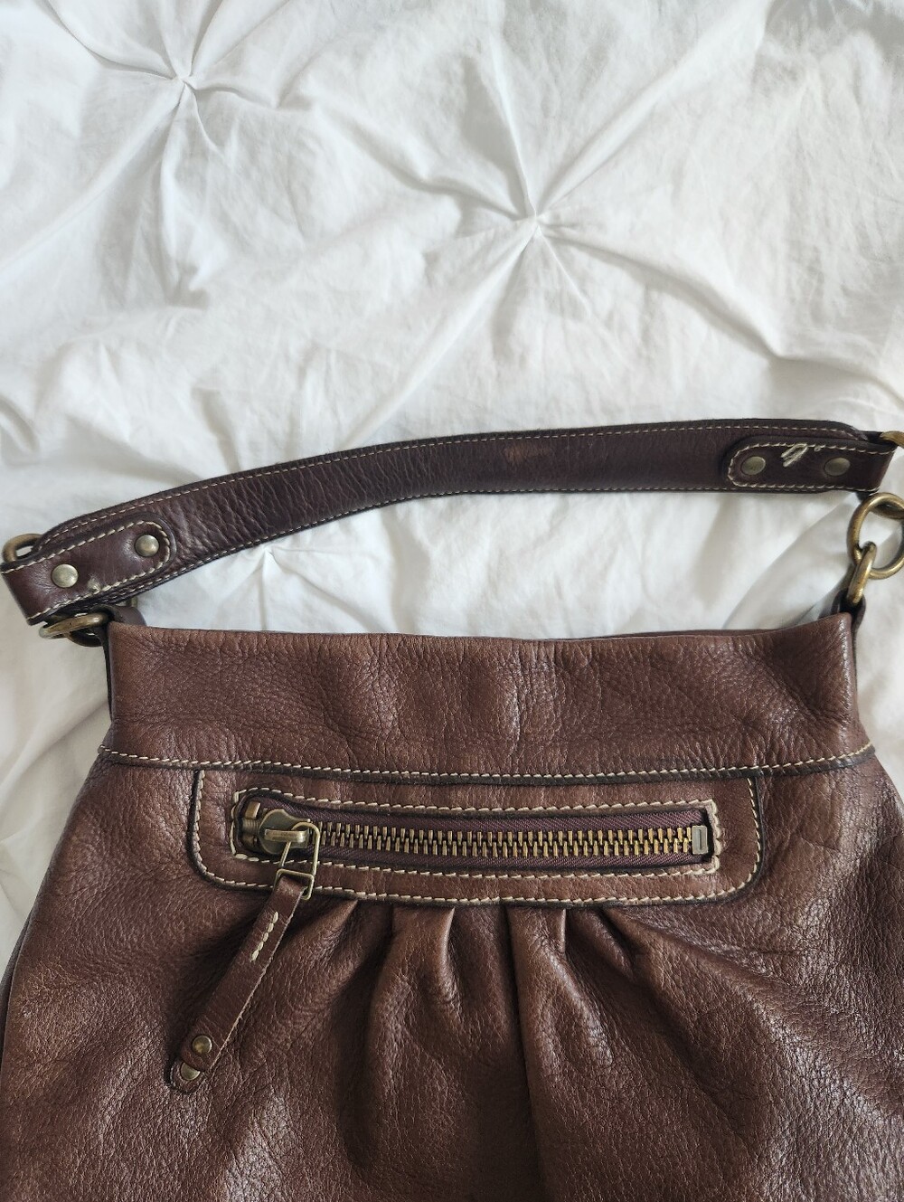 Vintage Roots Olivia Leather Bag - Picture 5 of 11